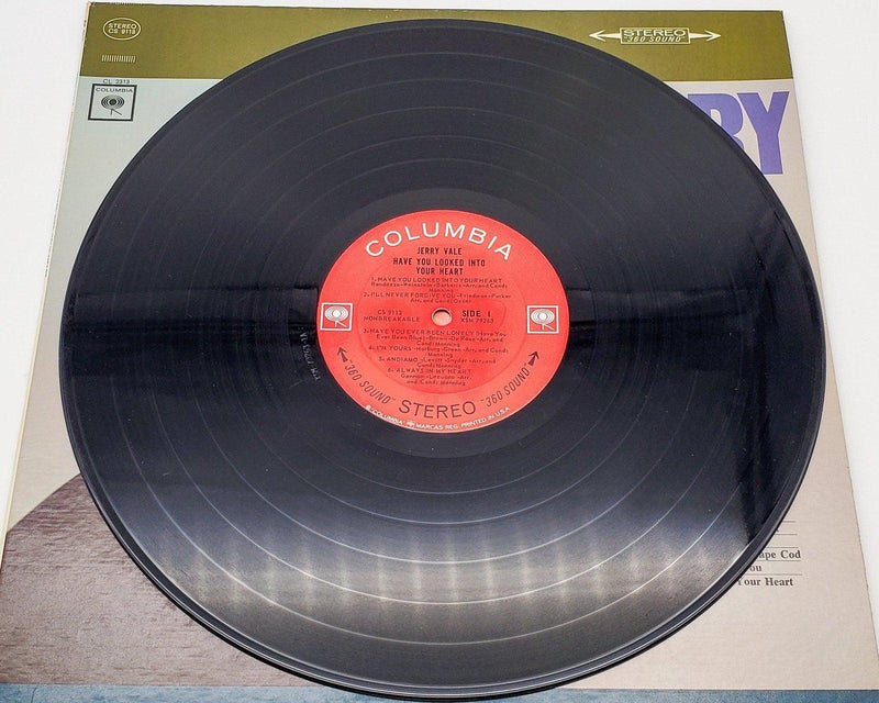 Jerry Vale Have You Looked Into Your Heart 33 RPM LP Record Columbia 1965 Copy 1 5