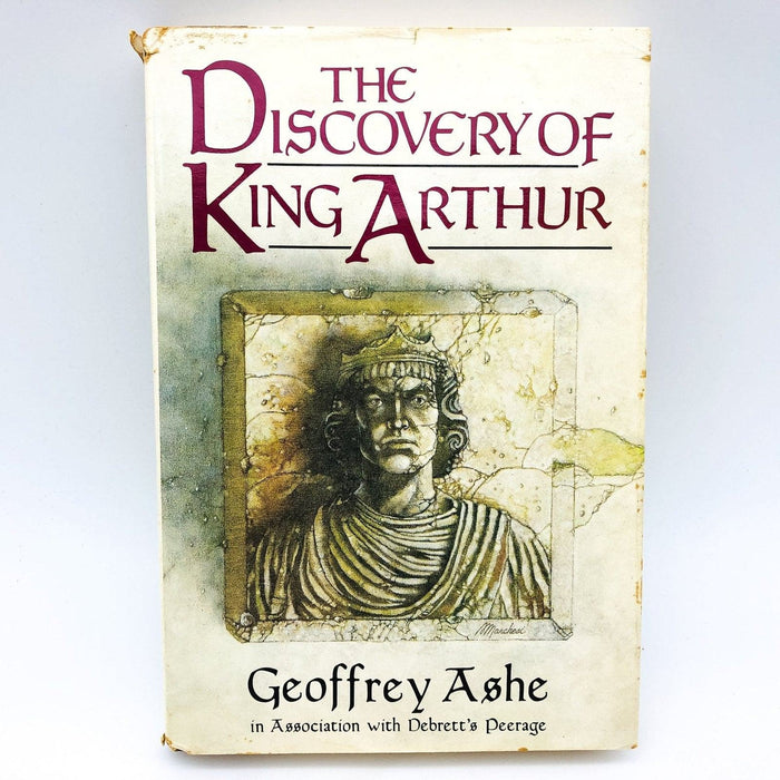 The Discovery Of King Arthur Hardcover Geoffrey Ashe 1985 British Kings Rulers 1