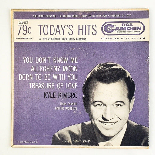Kyle Kimbro You Don't Know Me 45 RPM EP Record RCA 1956 CAE-333 1