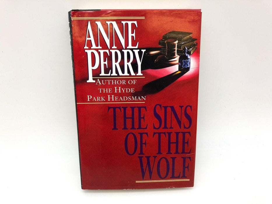 The Sins of the Wolf Anne Perry 1994 Fawcett Hardcover Book Jacket 1