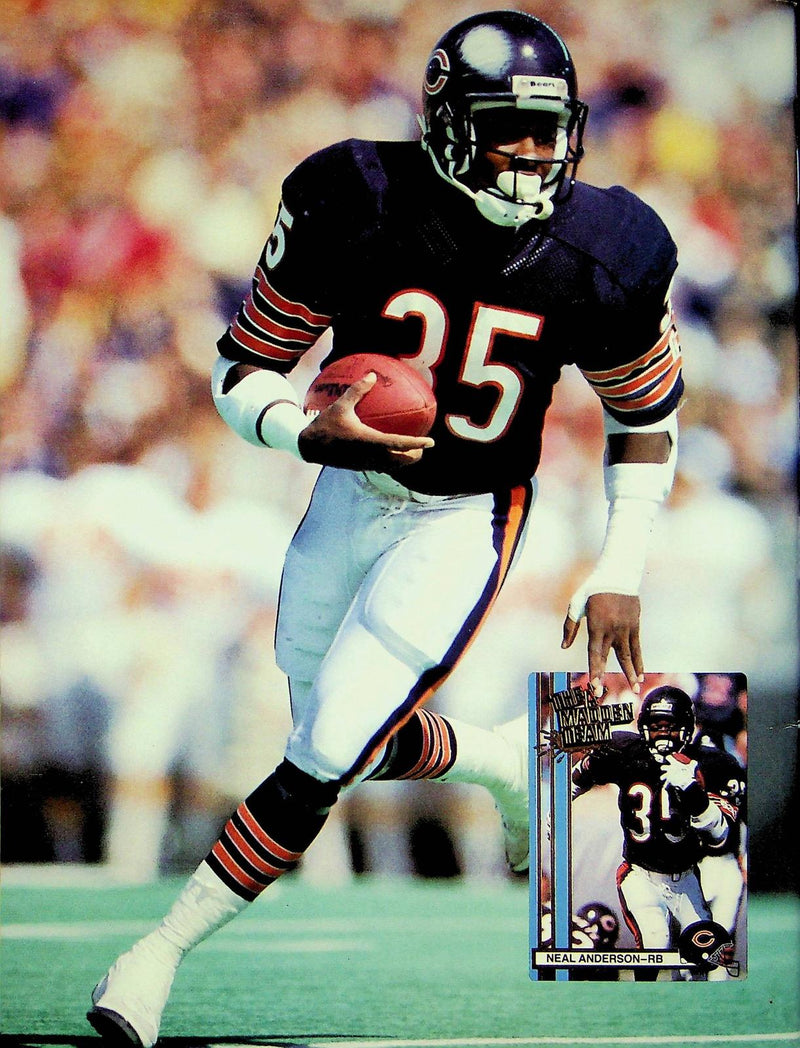 Beckett Football Magazine February 1991 # 11 Randall Cunningham Neal Anderson 3