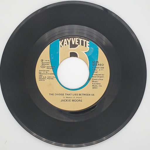 Jackie Moore It's Harder To Leave Record 45 RPM Single 5125 Kayvette 1976 1