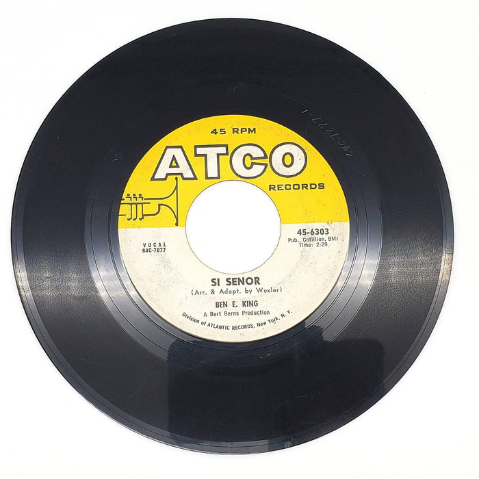 Ben E. King What Can A Man Do 45 RPM Single Record ATCO Records 1964 45-6303 2