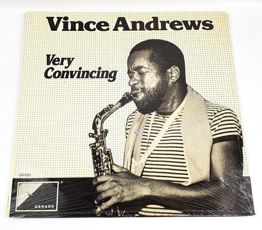 Vince Andrews Very Convincing Record 33 RPM LP GR1033 Gerard 1986 NEW SEALED 1