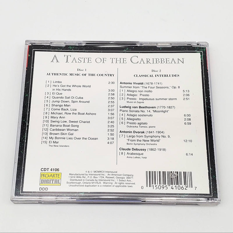 Taste Of Caribbean Double CD Album Pro-Arte Digital 1992 CDT 4106 2