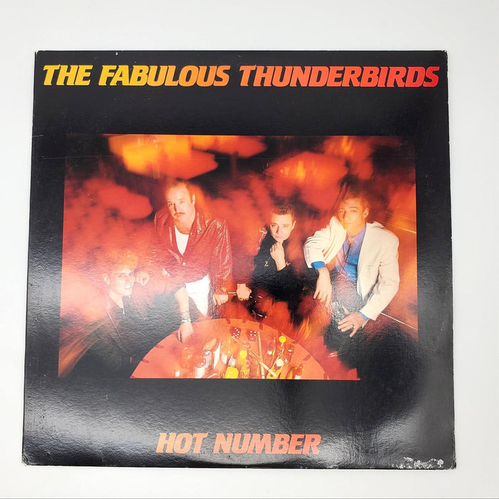 The Fabulous Thunderbirds Hot Number LP Record CBS 1987 FZ 40818 Copy 2 1