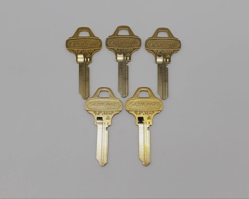 Schlage Everest 35-016 C245 Key Blanks Nickel Silver 6 Pin Lot Of 5 NOS 1