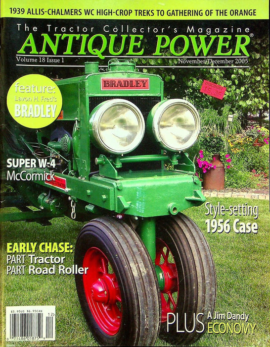 Antique Power Magazine November 2005 Vol 18 # 1 Super W-4 McCormick