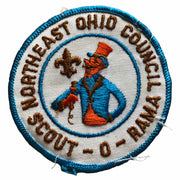Boy Scouts BSA Northeast Ohio NEO Council Patch Insignia Scout-O-Rama Orange 1
