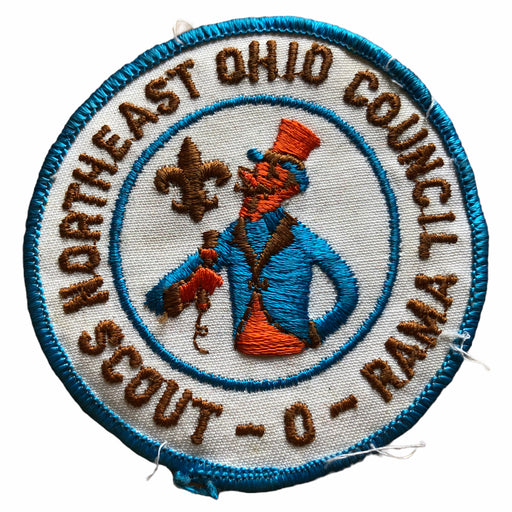 Boy Scouts BSA Northeast Ohio NEO Council Patch Insignia Scout-O-Rama Orange 1