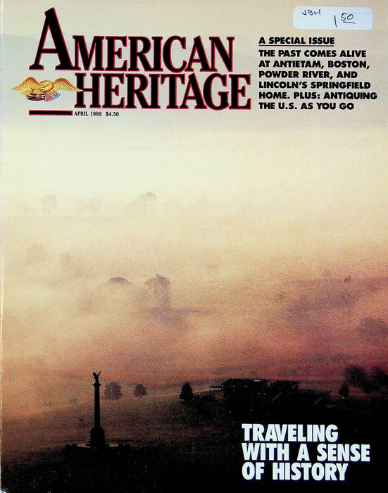 American Heritage Magazine April 1989 Abraham Lincolns Home Restoration Clue DMG