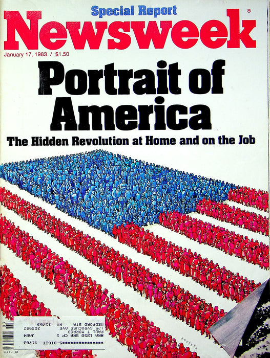 Newsweek Magazine January 17 1983 America Foreclosure Crisis 1980 Census Results