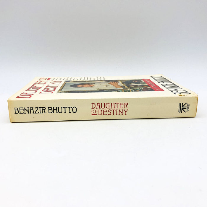 Daughter Of Destiny Paperback Benazir Bhutto 1989 Pakistan Politics Biography 3