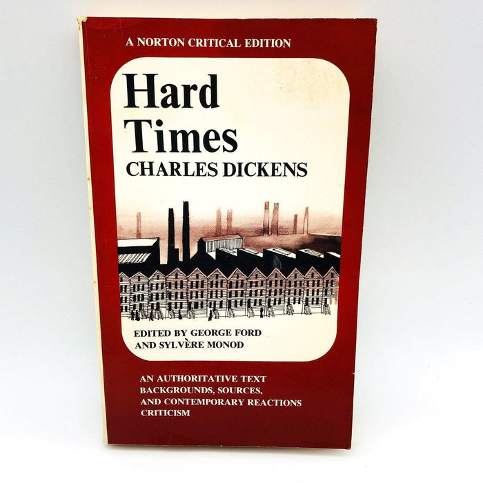 Hard Times Paperback Charles Dickens 1990 Norton Critical Edition 1