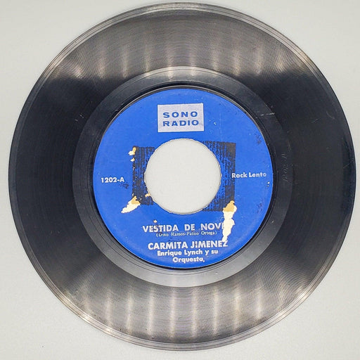 Carmita Jimenez Vestida De Novia Record 45 RPM Single Sono Radio 1965 2
