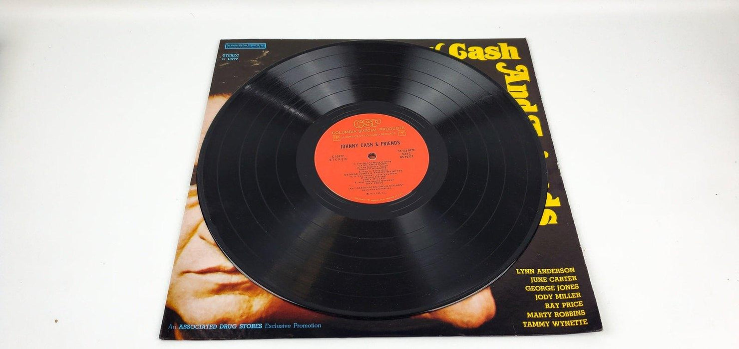 Johnny Cash Johnny Cash And Friends Record 33 RPM LP C 10777 Columbia 1972 4