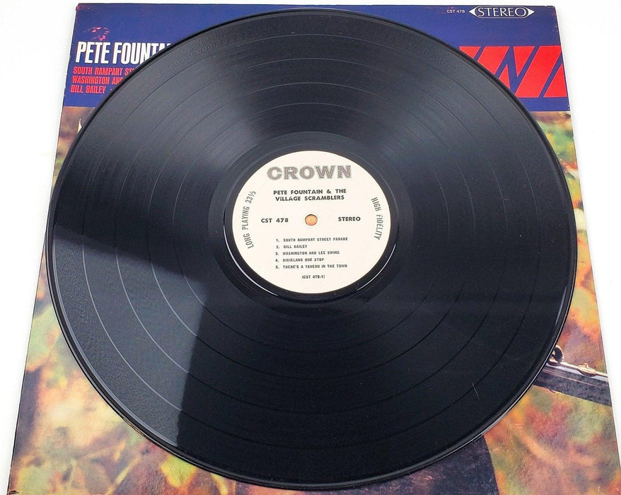 Pete Fountain & The Village Scramblers Jazz 33 RPM LP Record Crown 1966 5