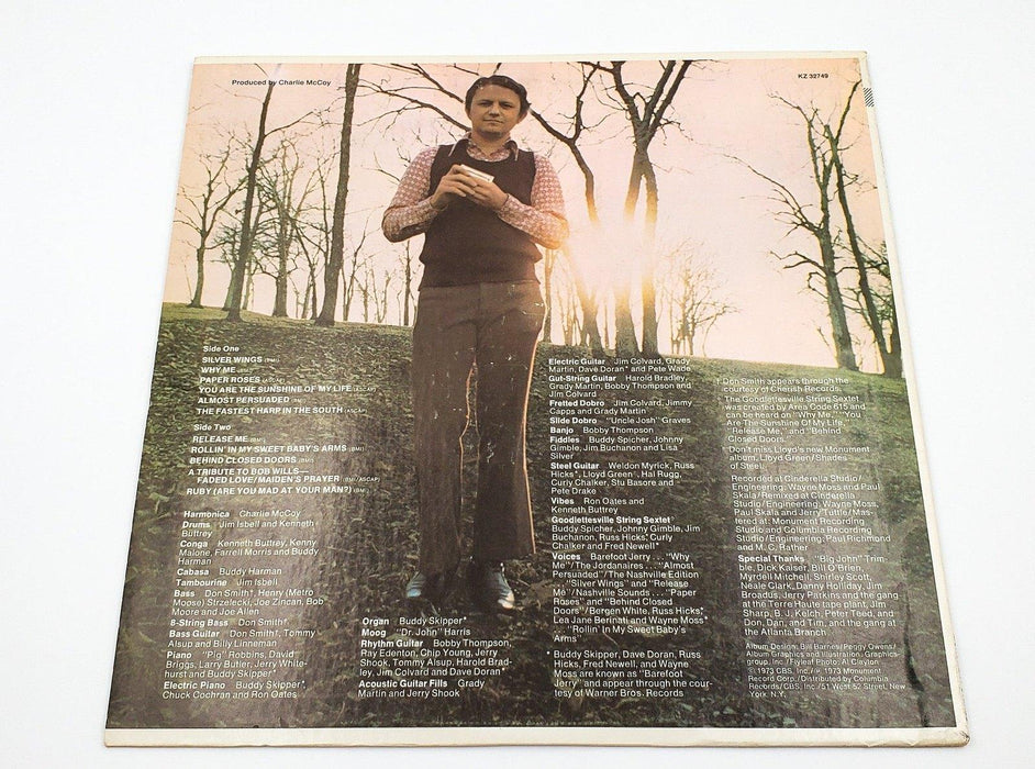 Charlie McCoy The Fastest Harp In The South 33 RPM LP Record Monument 1973 2