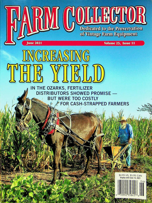 Farm Collector Magazine June 2021 Vol 23 # 11 Massey & Harris