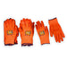 3 Pairs Palm Coated Work Gloves Extra Small XS 6 Cut Resistant 18 Gauge Knit 1