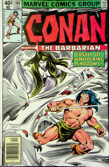 Conan The Barbarian Magazine Dec 1979 Vol 1 No 105 Castle of Whispering Shadows