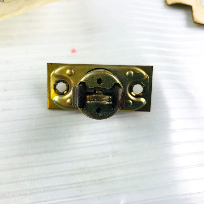 Arrow 351 Panic Proof Door Knob Lockset Keyed Cylinder DCRx3 Bright Brass Coated 9