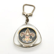 Boy Scouts of America Jamboree Keychain National 1977 Fleur De Lis Eagle 3
