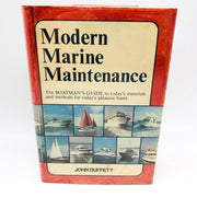 Modern Marine Maintenance HC John Duffett 1973 Ships Boats Sailboats 1st Edition 1