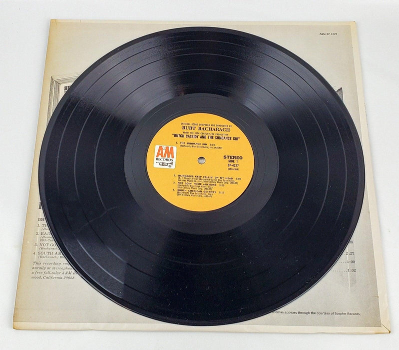 Burt Bacharach Butch Cassidy And The Sundance Kid Record 33 RPM LP A&M 1969 4