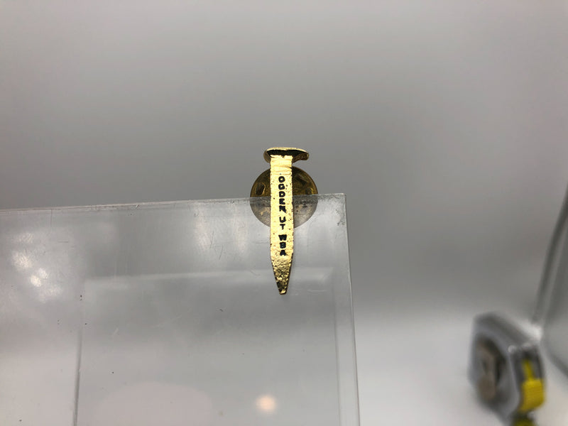 Womens Bowling Association Lapel Pin Ogden Utah WBA Transcontinental Railroad