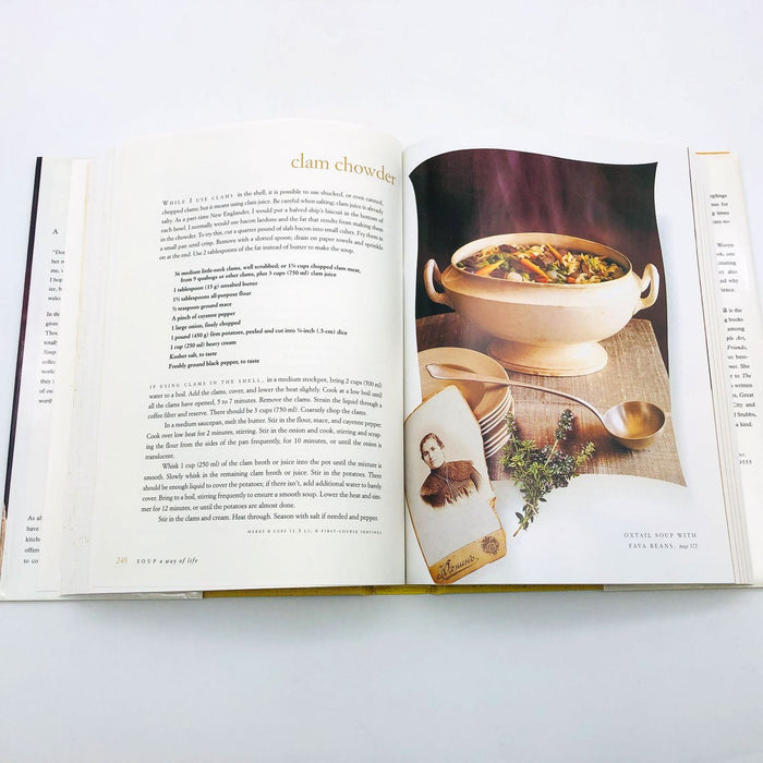 Soup A Way Of Life Hardcover Barbara Kafka 1998 Cookbook Recipes Icy Broths 10