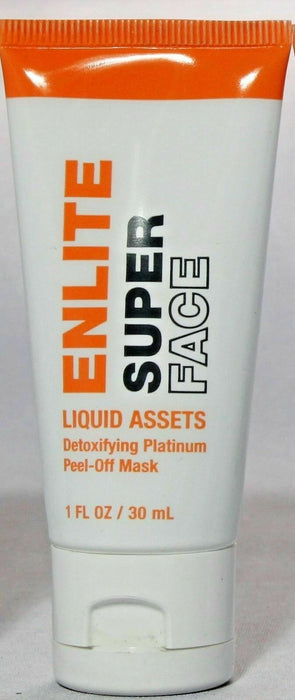 Enlite Super Face Liquid Assets Detoxifying Platinum Peel-Off Mask 3 oz. (3PK)