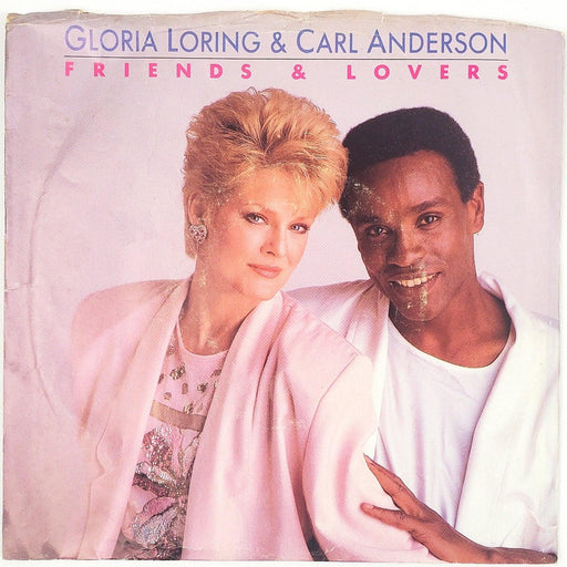 Gloria Loring & Carl Anderson Friends Lovers Record 45 RPM Single Picture Sleeve 1