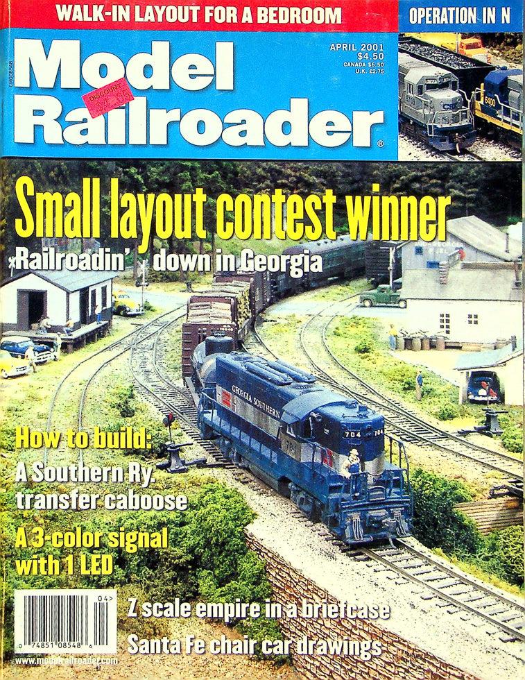 Model Railroader Magazine April 2001 Vol 68 No 4 Railroadin' Down In Georgia