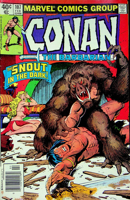 Conan The Barbarian Magazine February 1980 Vol 1 No 107 Demon Of The Night