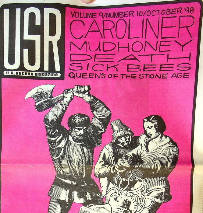 U.S Rocker Magazine Vol 9 No.10 1998 Queens of the Stone Age, Mudhoney