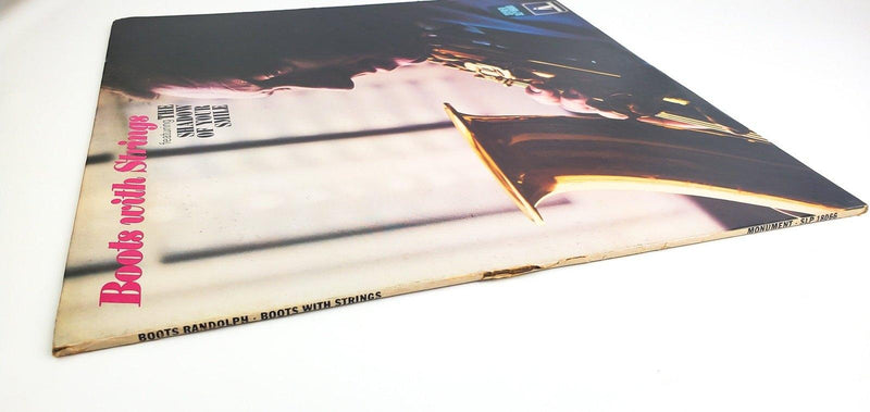 Boots Randolph Boots With Strings 33 RPM LP Record Monument 1966 SLP 18066 3