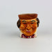 Occupied Japan Colonial Man w/ Red Bow Tie Mini Toby Mug 3 Inches 1