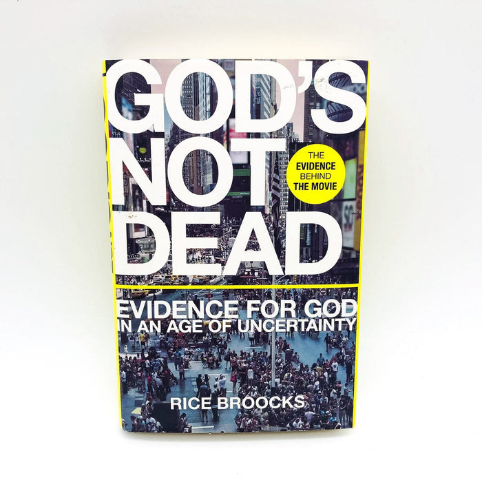 God's Not Dead Hardcover Rice Broocks 2013 Evidence For God Christianity Bible 1