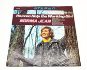 Norma Jean Heaven Help The Working Girl 33 RPM LP Record RCA 1968 CAS 2218 1