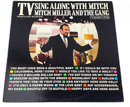 Mitch Miller TV Sing Along With Mitch Record LP CL 1628 Columbia 1961 1