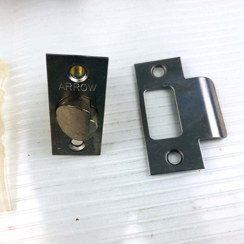 Arrow 351 Panic Proof Door Knob Lockset Keyed DCF 26D Satin Chrome Cylinder 9