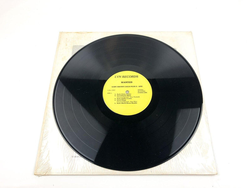 Gary Brown Wanted For Calling Mainstream 1 & 2 APD Record 33 RPM LP LSB 1002 Lyn 6