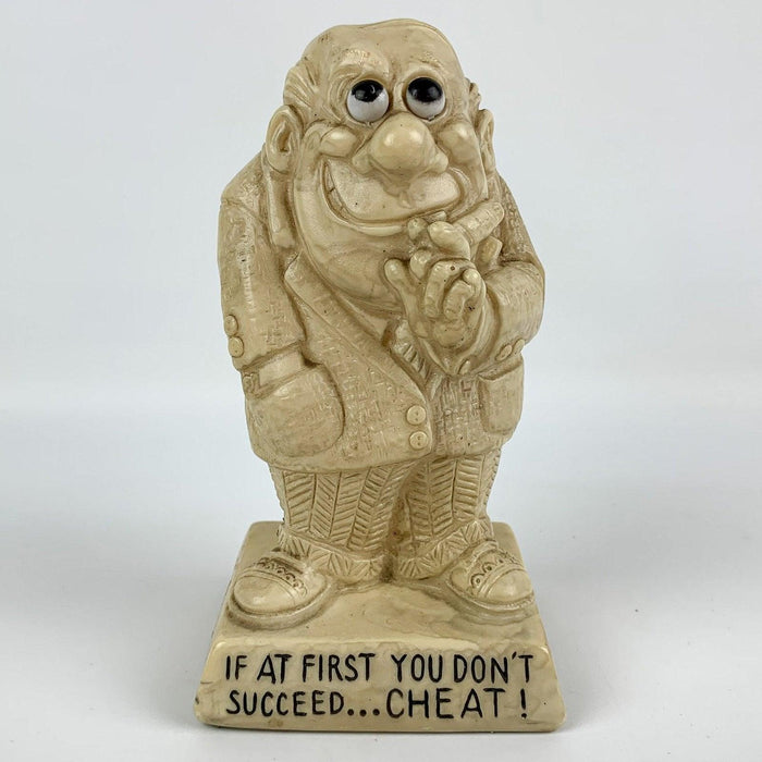 W R Berries If At First You Don't Succeed... Cheat! Man Figurine #9109 1974 6" 2