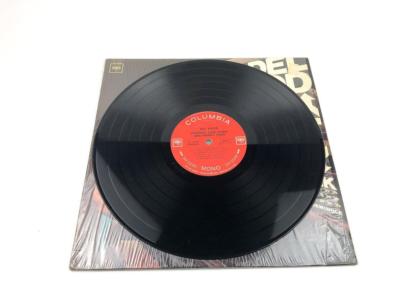 Del Wood Upright Low Down and Honky Tonk Record 33 RPM LP CL 2539 Columbia 1966 7
