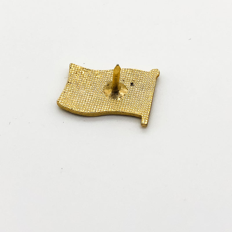 Ontario Flag Lapel Pin Canadian Flag Vintage Red Great Britain Flag 3