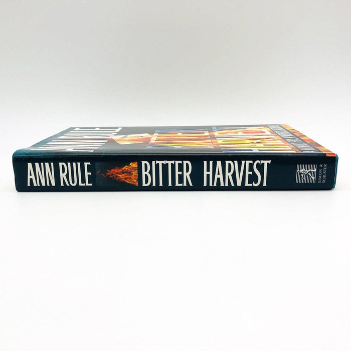 Bitter Harvest Hardcover Ann Rule 1997 Fire Arson Crime Doctor Betrayal 3