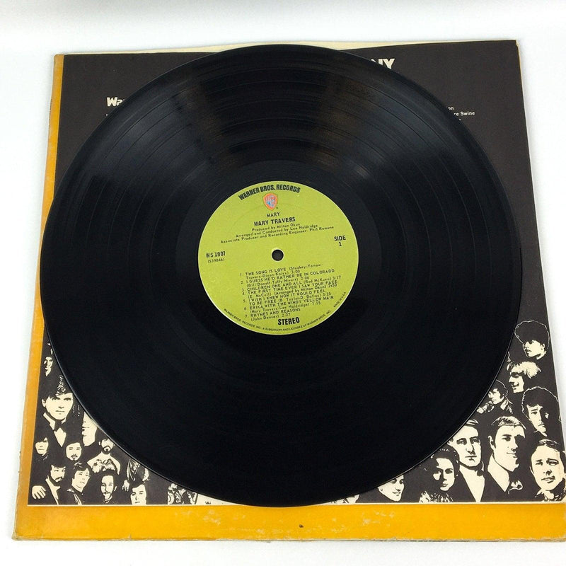Mary Travers Mary Record 33 RPM LP WS 1907 Warner Bros 1971 Gatefold 5