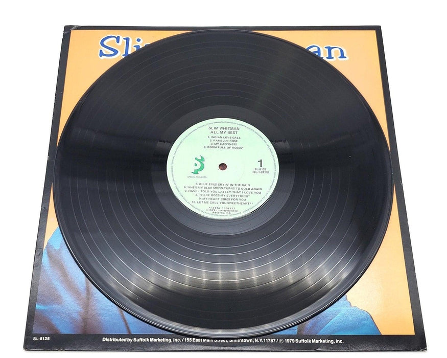 Slim Whitman All My Best 33 RPM LP Record Liberty Records 1979 SLU-8128 5