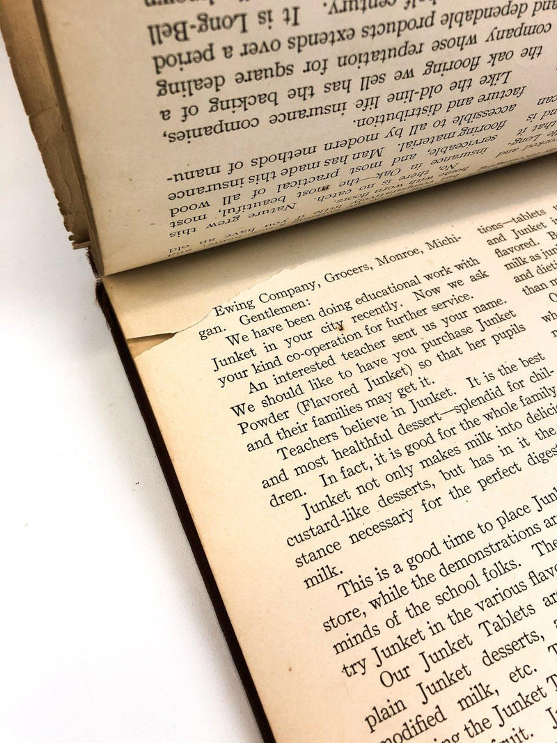 1928 Simplified Touch Typewriting R.F. Webb Prentice Hall Book Red Union HS 7